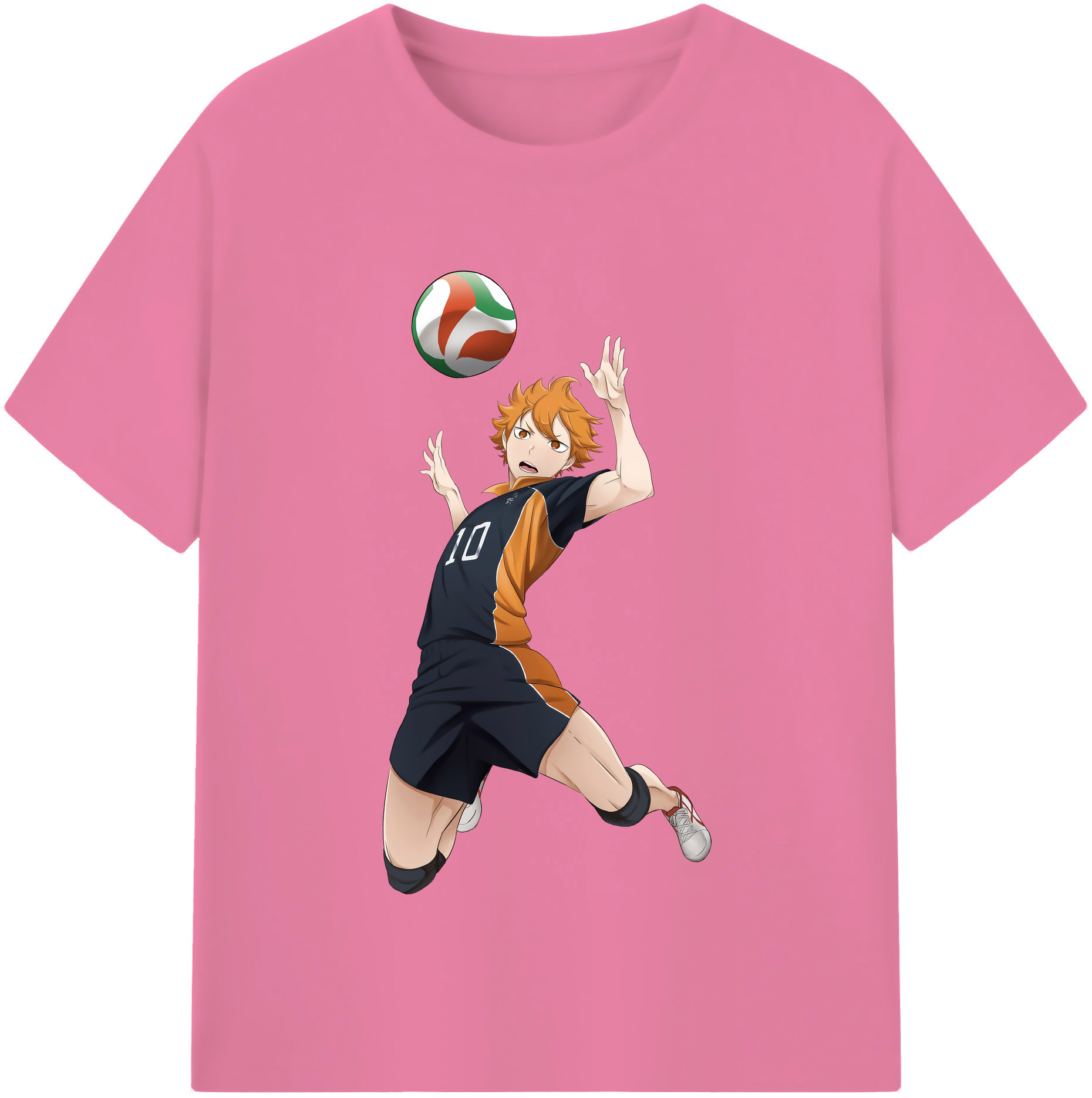 （画像用） ハイキュー!! Haikyu!! 綿100％半袖Tシャツ（フロントプリント）